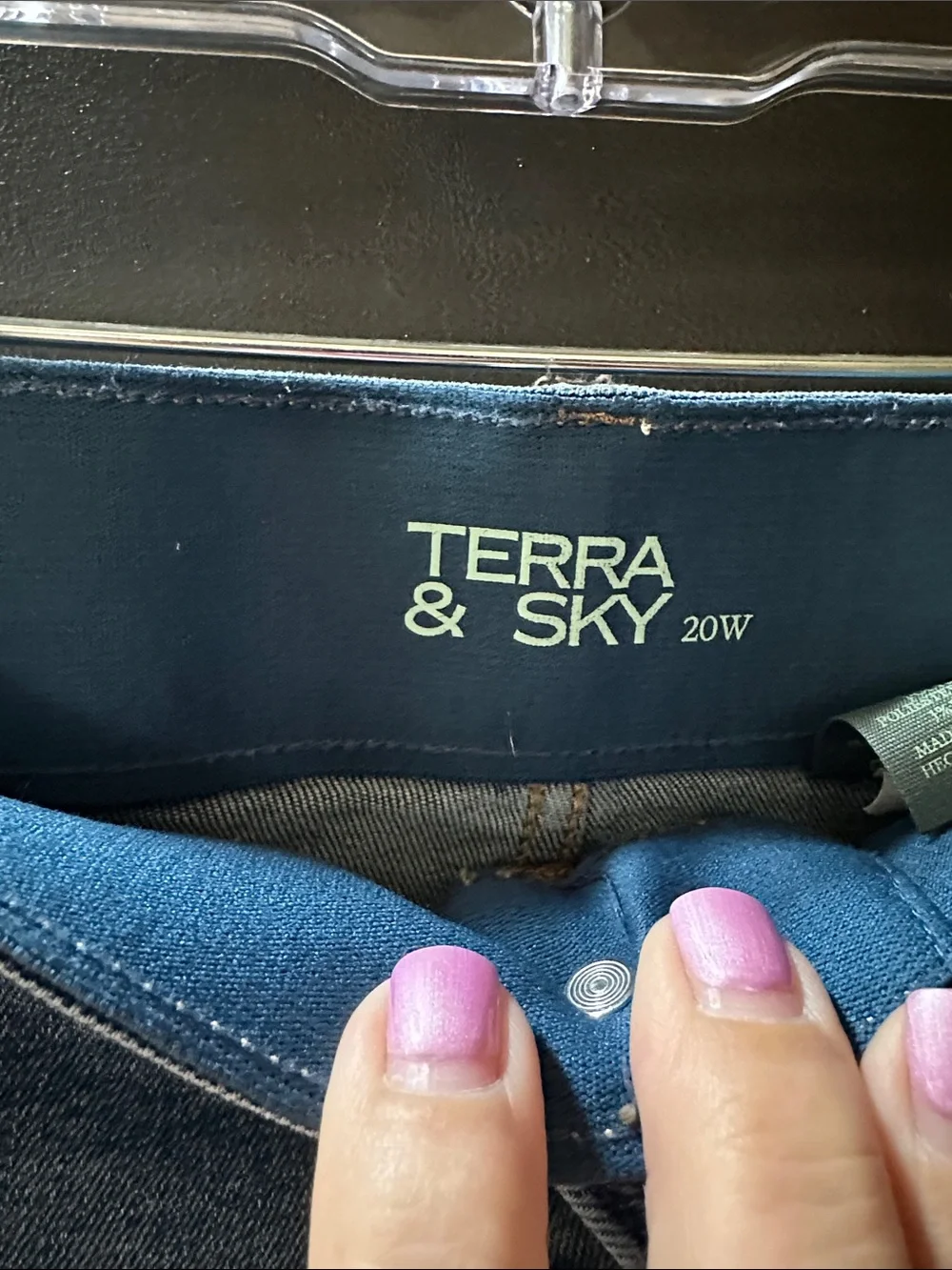 Terra & Sky Light Blue Denim Jean Shorts